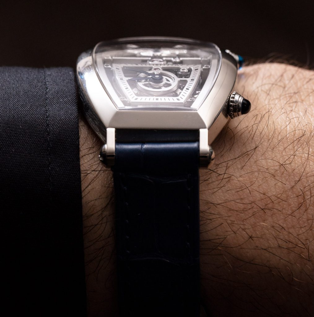 Cartier Prive Tonneau XL Skeleton Replica Orologio Svizzero